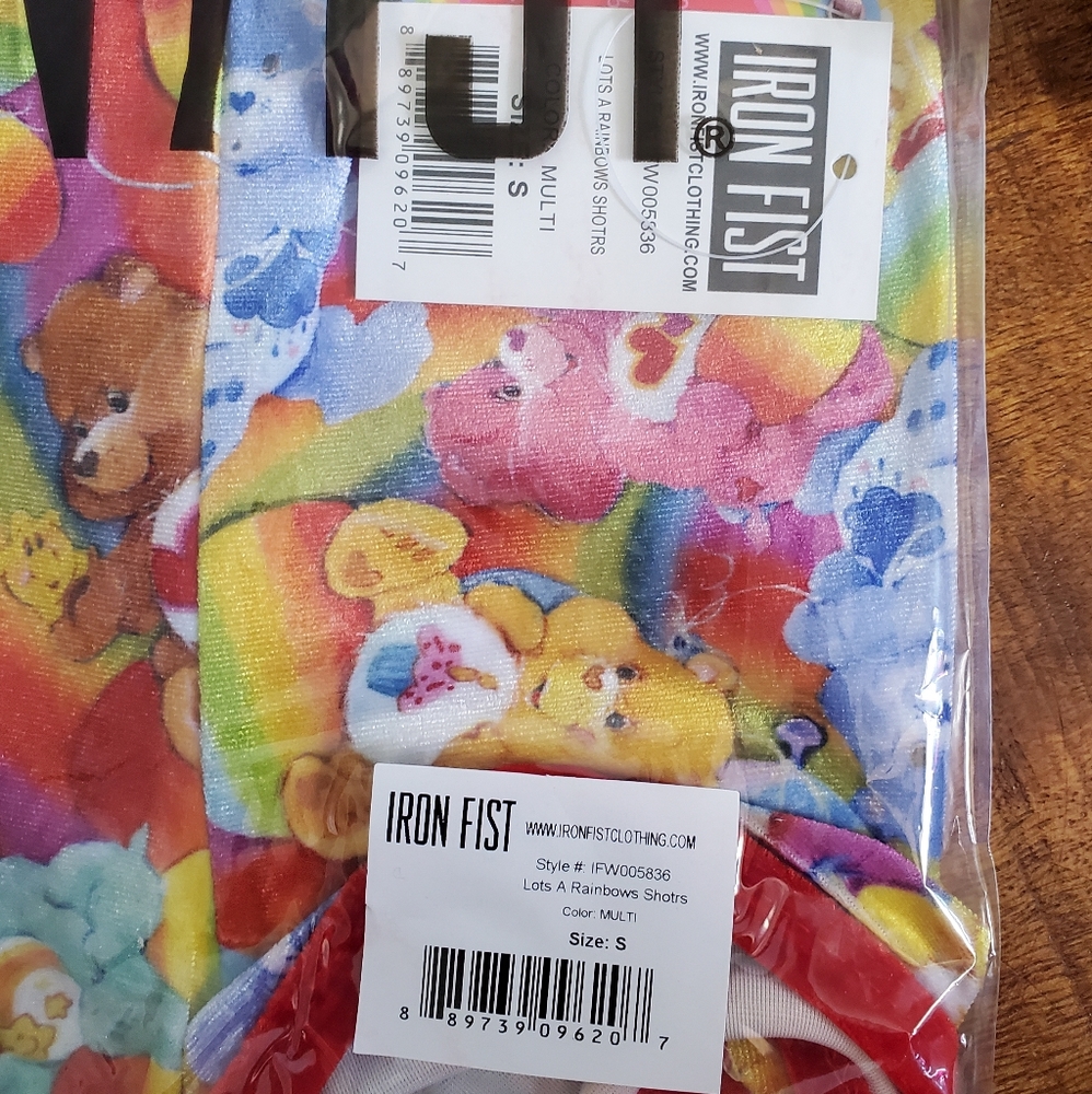 🌈 IF Lots A Rainbows Care Bear Shorts 🌈 - Picture 6 of 16